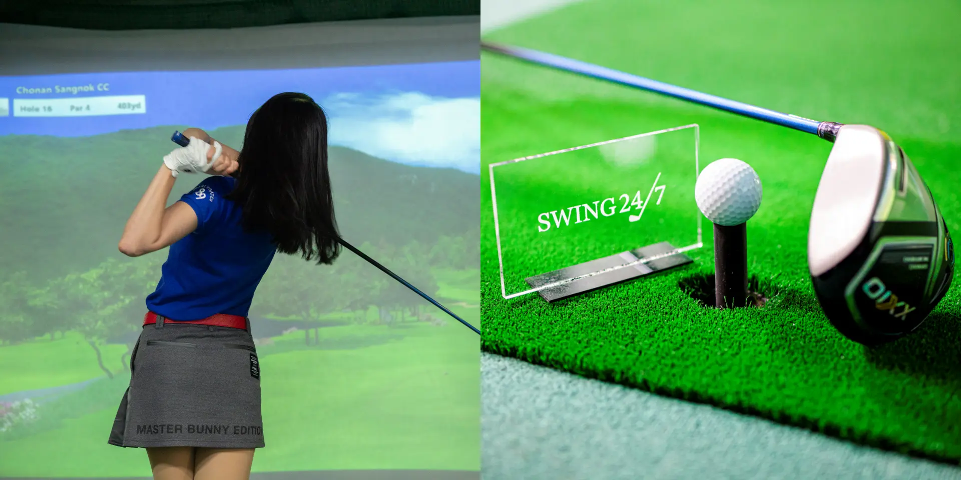 室内ゴルフ練習場SWING24/7燕店