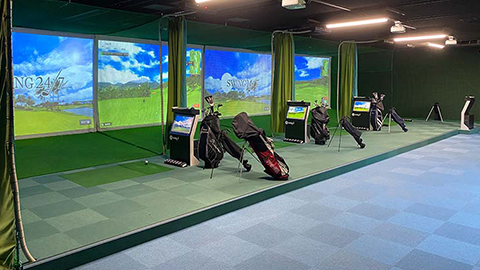 室内ゴルフ練習場SWING24/7燕店